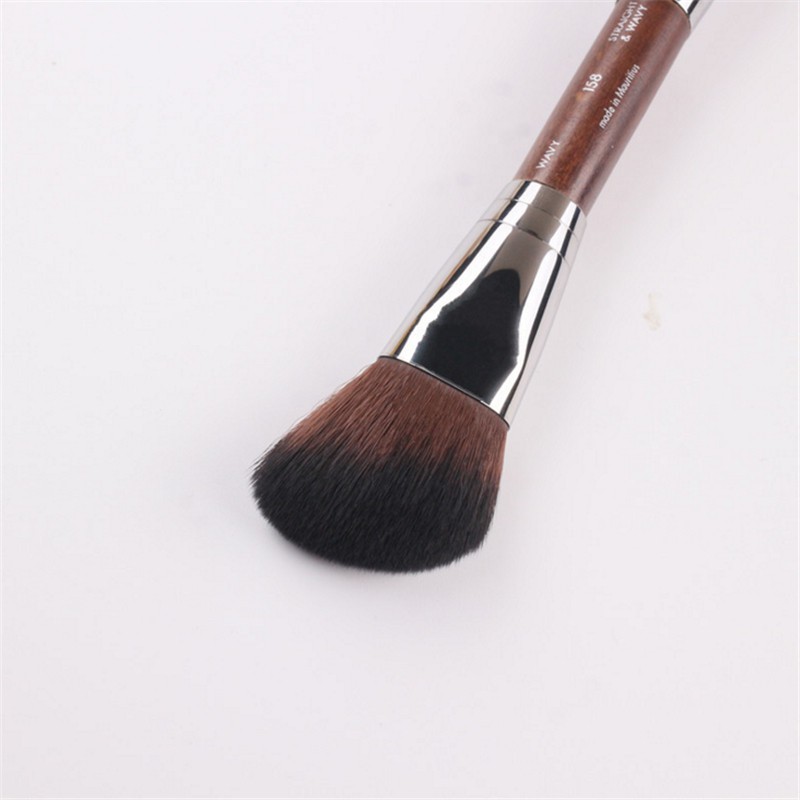 Double ended Loose Powder Brush Blush Brush Contour Makeup Brush No.158