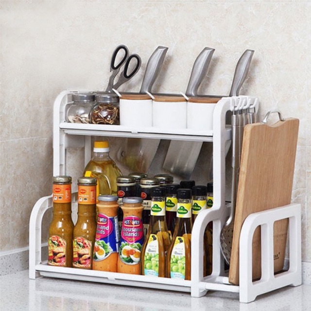 KỆ NHÀ BẾP 2 TẦNG ĐA NĂNG CAO CẤP