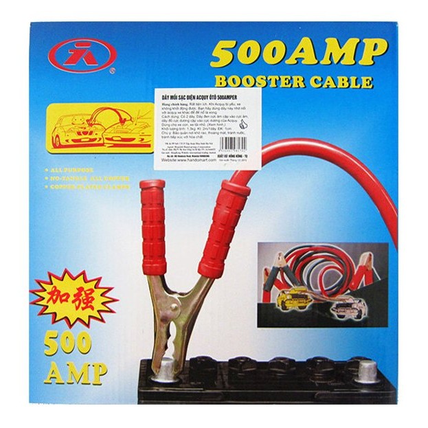 Dây mồi sạc điện ac quy 500map TIenich168 TI34