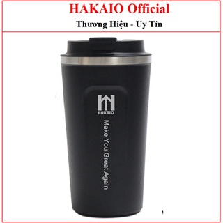 Bình Giữ Nhiệt HAKAIO 510ml Cách Nhiệt Cao Cấp Đựng Nước, Trà, Cà Phê Kiểu Dáng Châu Âu Cầm Tay Sang Trọng