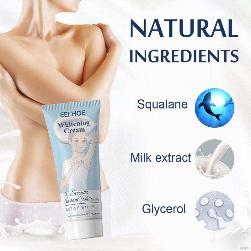 Kem dưỡng da cơ thể giúp làm trắng vùng khuỷu tay đầu gối 60ml