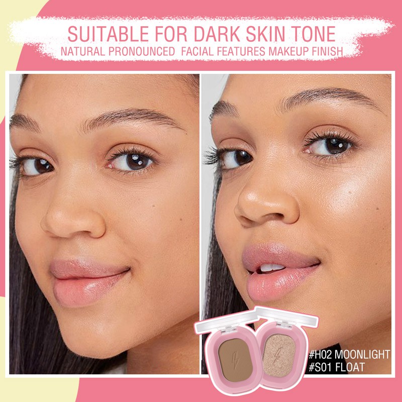 Phấn Tạo Khối Bắt Sáng PINKFLASH OhMyShow 30g Mềm Mại Mịn Màng Màu Bóng Tự Nhiên Không Thử Nghiệm Trên Động Vật