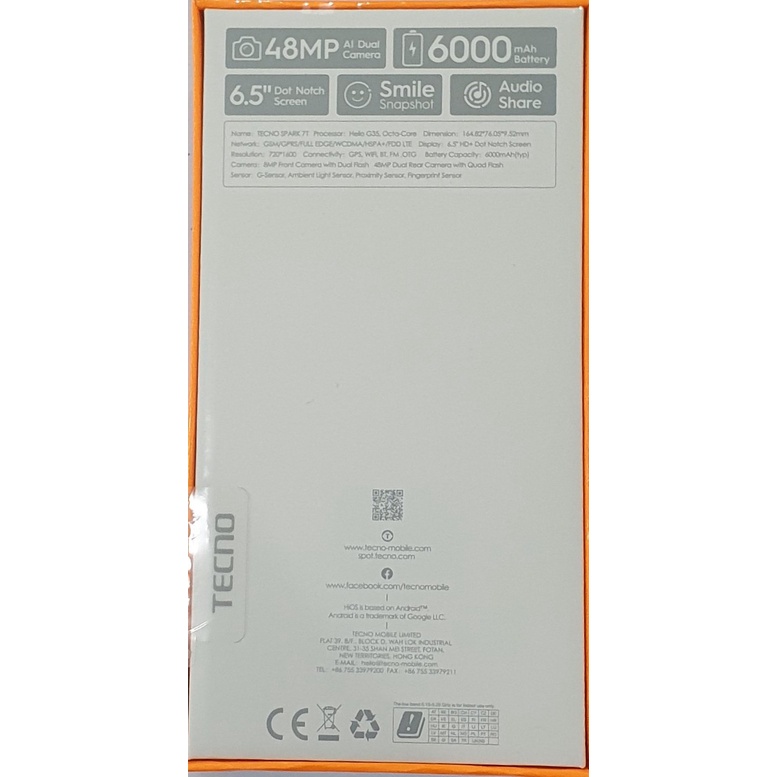 Điện Thoại Tecno Spark 7T 4GB/64GB - Hàng Chính Hãng | BigBuy360 - bigbuy360.vn