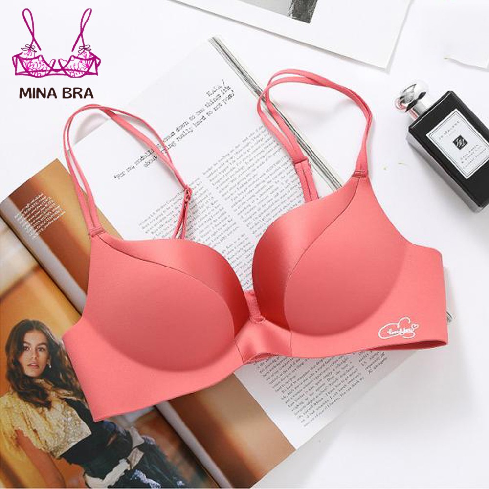 Áo Lót Đúc Su Siêu Nâng Đẩy Cao Cấp Thời Trang MINABRA Áo Ngực Không Gọng, Chuẩn Form SD07 | BigBuy360 - bigbuy360.vn