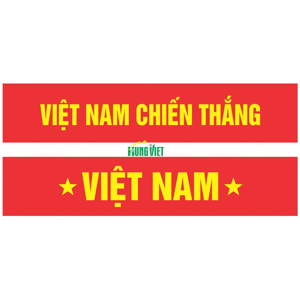Băng rôn cầm tay cổ vũ bóng đá