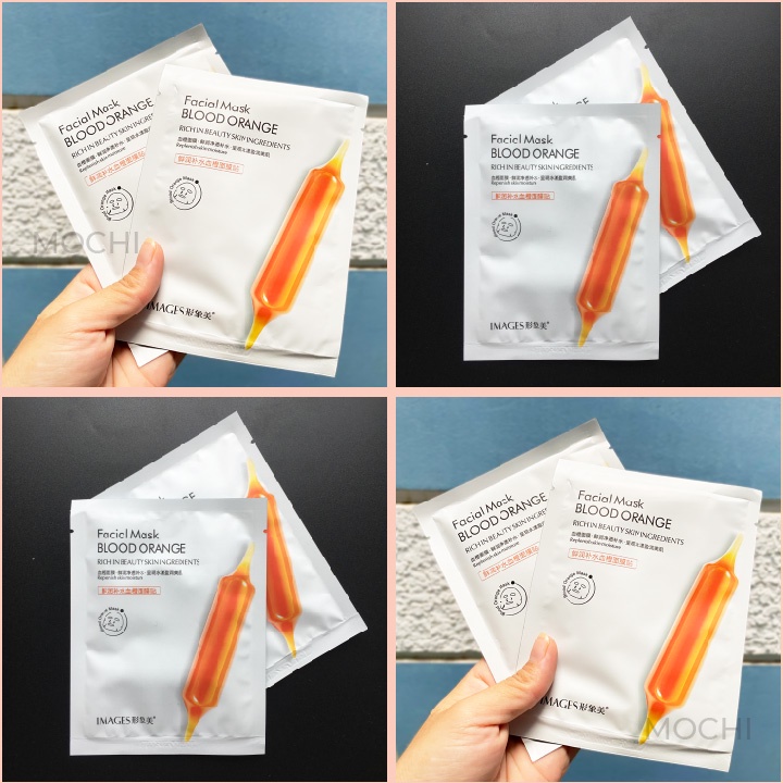 Mặt Nạ Cam Đỏ Ngừa Mụn Kiềm Dầu l Dưỡng Trắng Da l Cấp Ẩm Mask Giấy Đắp Mặt Blood Orange Images Nội Địa Trung MOCHI SHOP