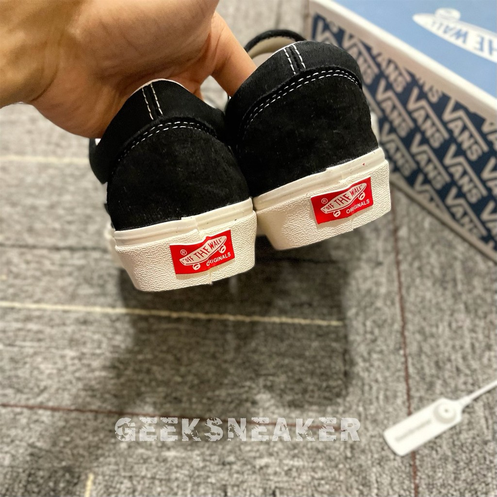 [GeekSneaker] Giày Vans Vault Style 36 Old Skool - Viền bo / Dây Dày / Đế Đỏ có căn/ Lưỡi gà dài/ gót bo/ Đế Nhám | BigBuy360 - bigbuy360.vn