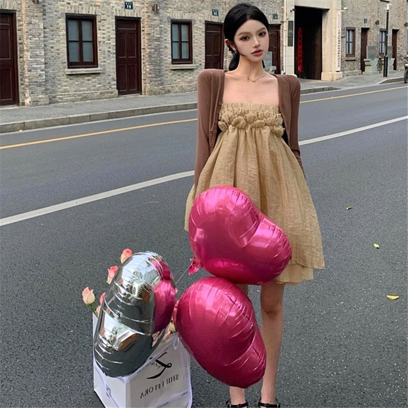 Áo Khoác Cardigan Tay Dài Chống Nắng Thời Trang Mùa Hè Quyến Rũ Cho Nữ