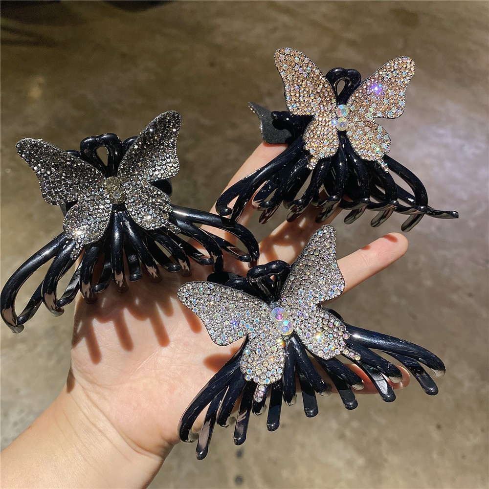 Kẹp Tóc Càng Cua Acrylic Nhiều Màu Sắc Phong Cách Hàn Quốc Đơn Giản Cho Nữ