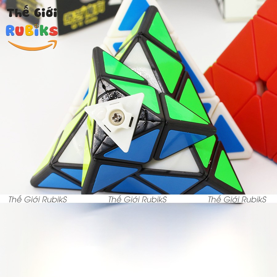 Rubik Pyraminx QiYi QiMing Rubic Biến Thể Tam Giác