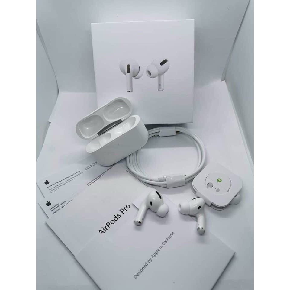 Tai Nghe Bluetooth AIRPODS PRO 💕 Công Nghệ Chipset Âm Thanh Mới 💕 Chống Ồn Xuyên Âm Đổi Tên Định Vị Tháo Tai Dừng Nhạc