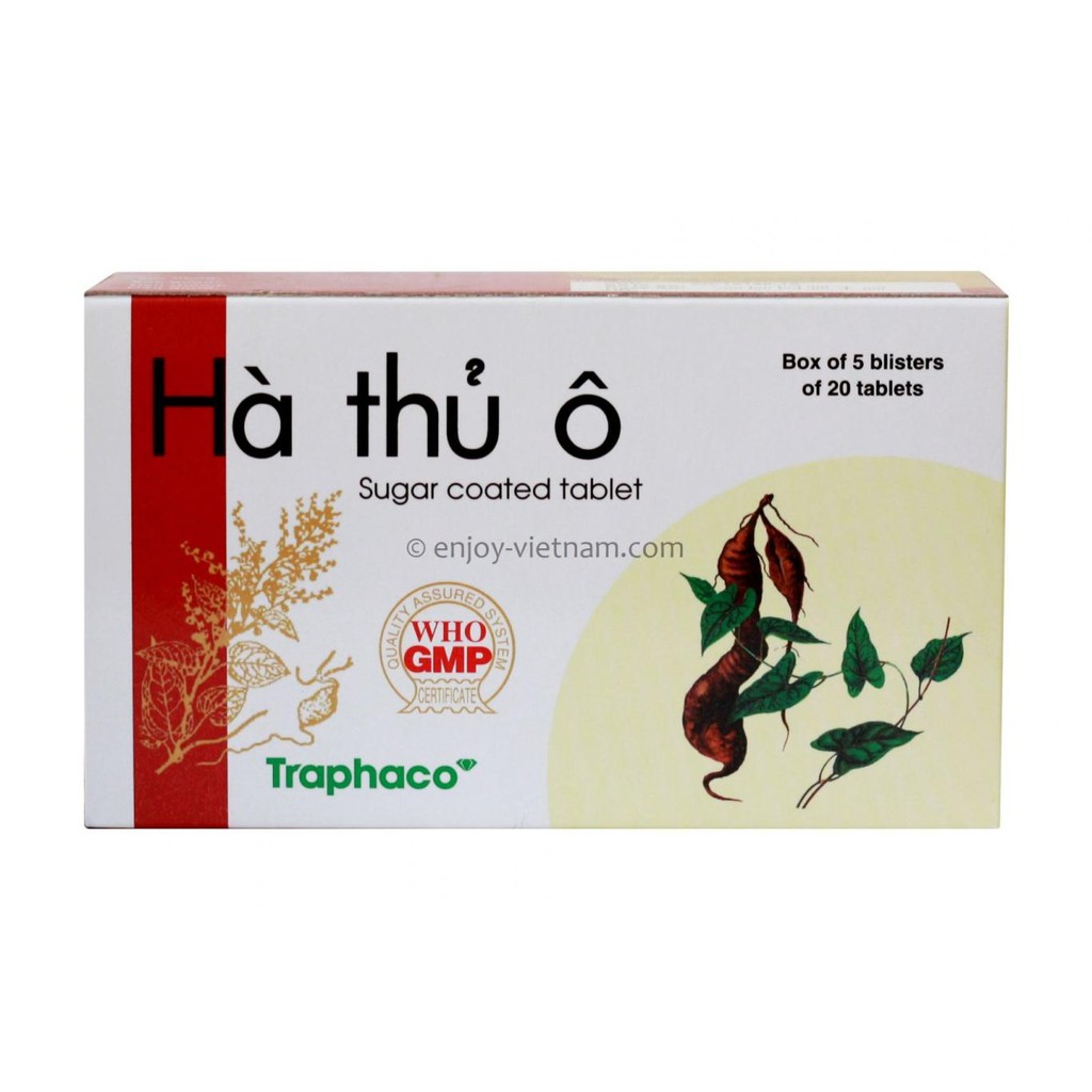 Hà thủ ô 100 viên
