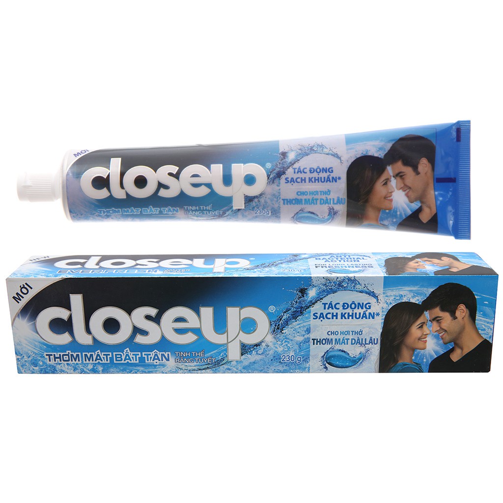 Kem Đánh Răng Close Up Thơm Mát Bất Tận - Bạc Hà The Mát 180g