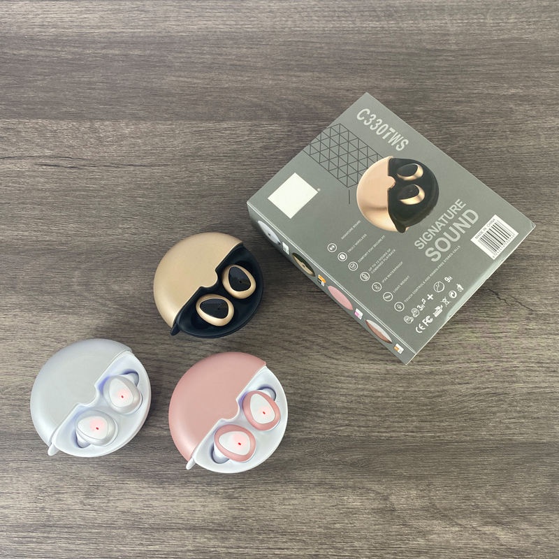 Tai Nghe Bluetooth Không Dây JBL C330 TWS Xoay 180 Độ Có Micro Tiện Dụng