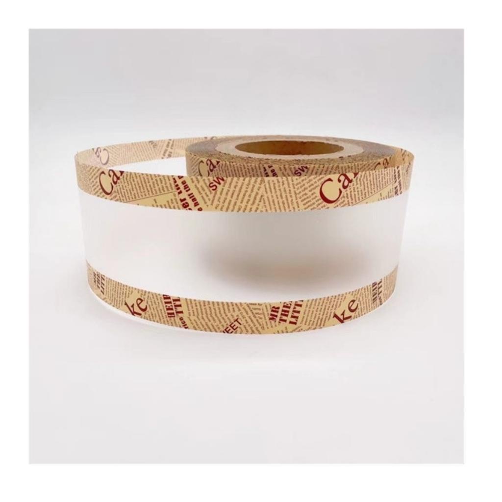 Cuộn Mica Lót Thành Bánh Họa Tiết Trang Trí Loại 8cm Dài 60m