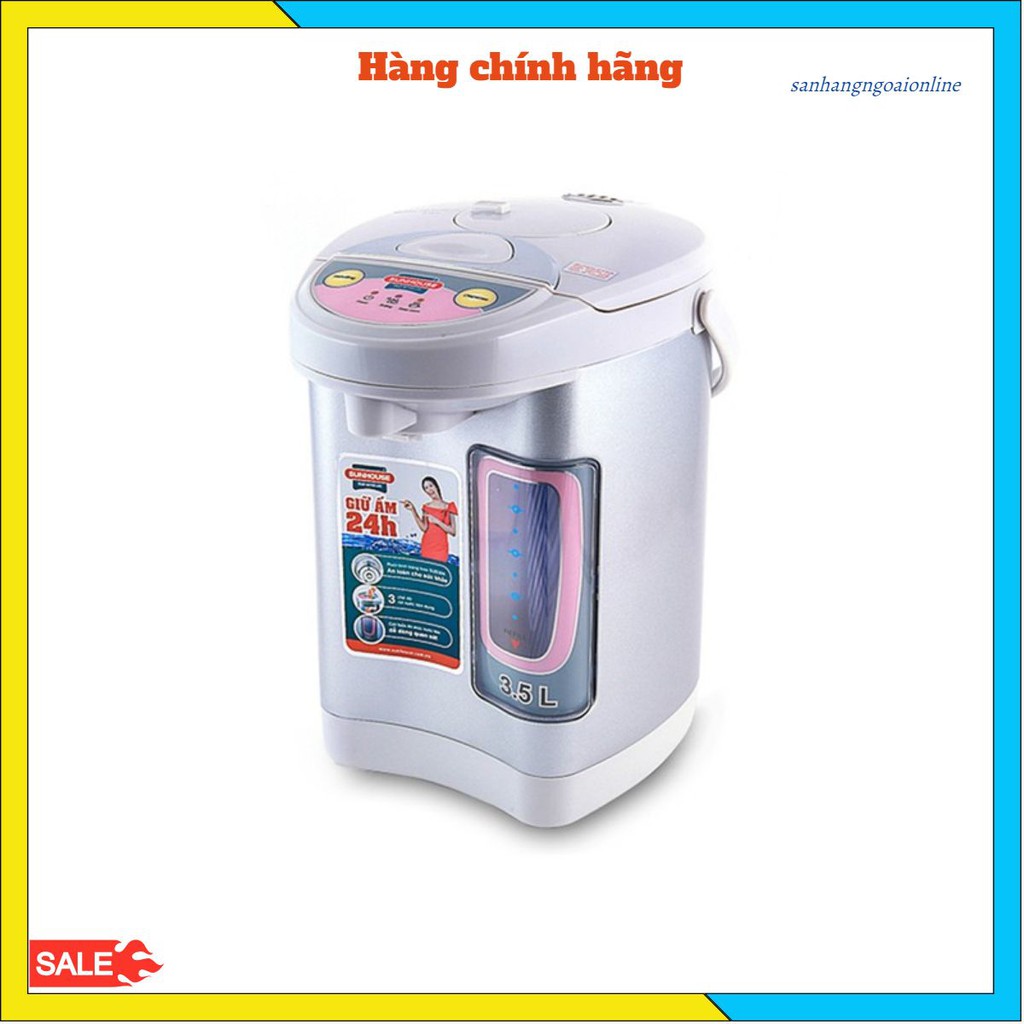 Bình thủy điện Sunhouse 3.5L SH-1535