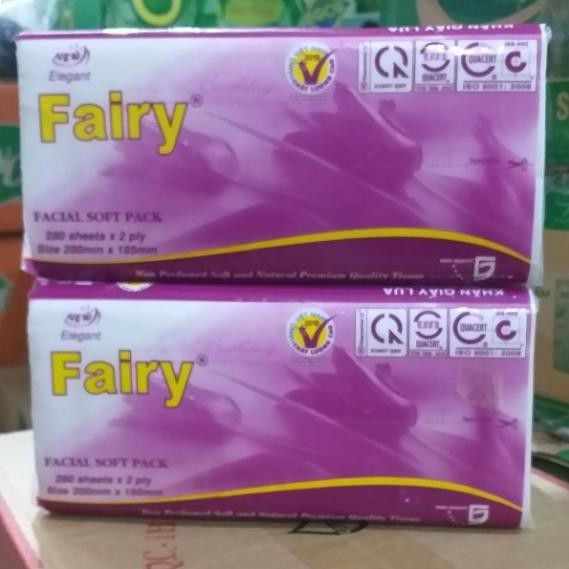 GIẤY ĂN RÚT FAIRY 2 LỚP  280 TỜ