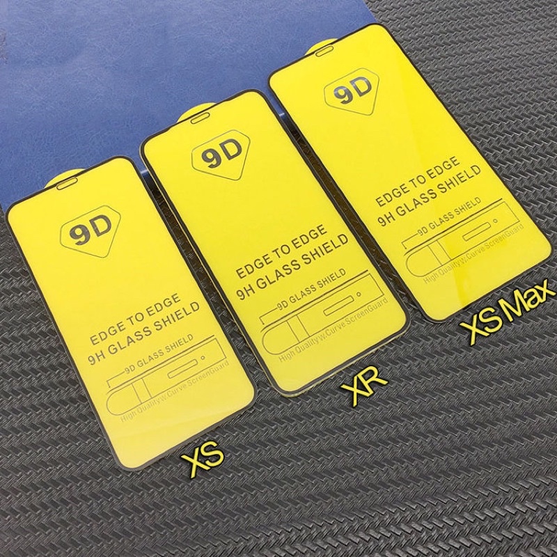 (SIÊU RẺ) Kính cường lực iphone 9D full màn kèm giấy lau 6/6s/7/7plus/8/8plus/plus/x/xr/xs/11/12/pro/max