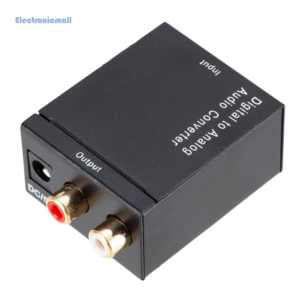 Bộ Chuyển Đổi Âm Thanh Ele 3c Digital Sang Analog Toslink Coaxial Sang Rca