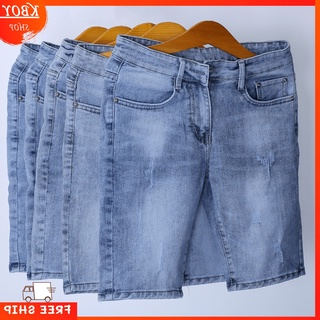 Quần Short Jean Nam Vải Bò Cao Cấp Form Slimfit Đẹp Dễ Phối Đồ Phong Cách Cá Tính - Q10