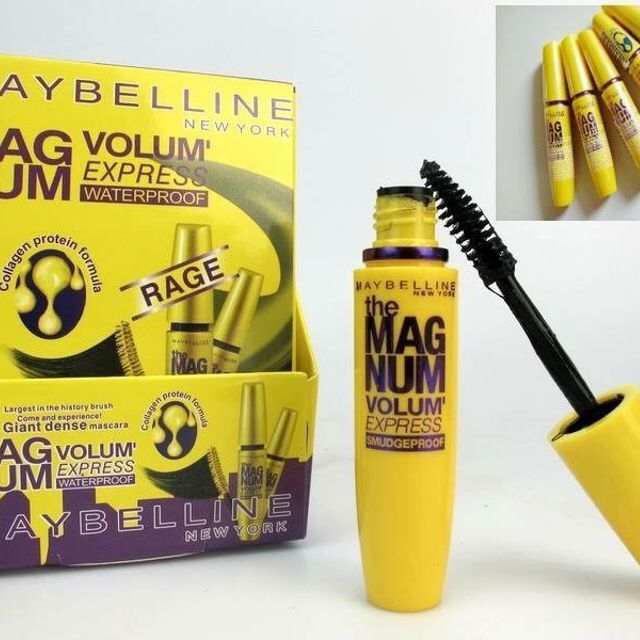 mascara dài mi không vón cục  Maybelline