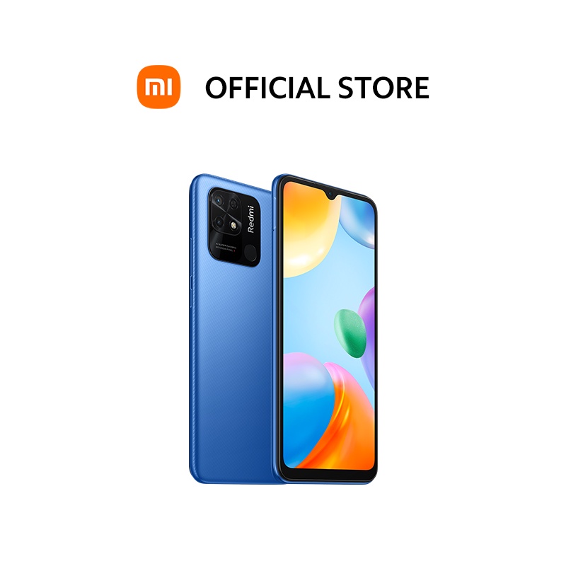 Điện thoại Xiaomi Redmi 10C 4+128GB pin lớn 5000mAh hàng chính hãng nguyên seal