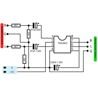 IC Khuếch Đại Công Suất TDA2822