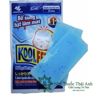 MIẾNG DÁN HẠ SỐT KOOLFEVER TÚI 2 MIẾNG