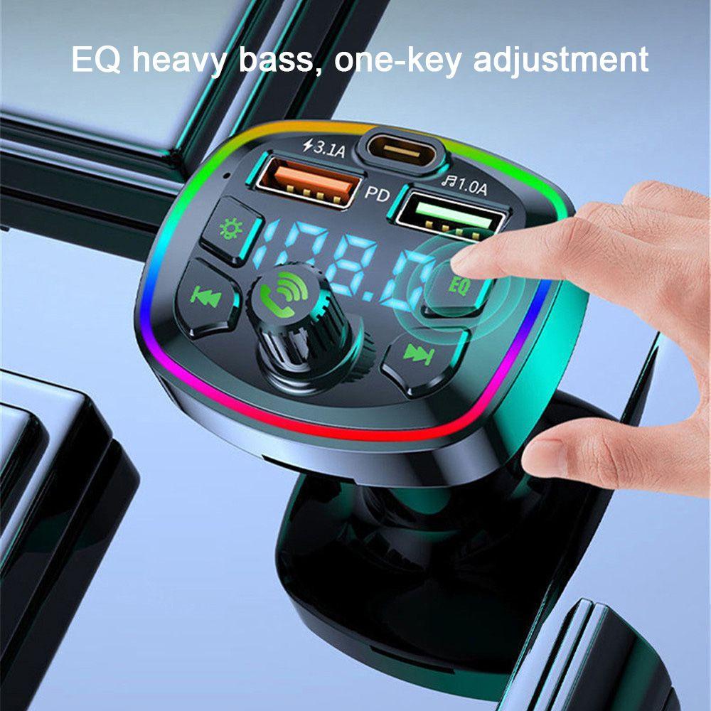 Máy Nghe Nhạc MP3 / Đài FM Hỗ Trợ Thẻ TF Cho Xe Hơi