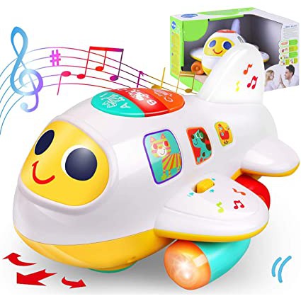 Máy bay Learning Plane Bump'n Go My Kingdom có nhạc, đèn, di chuyển được (tặng kèm pin)