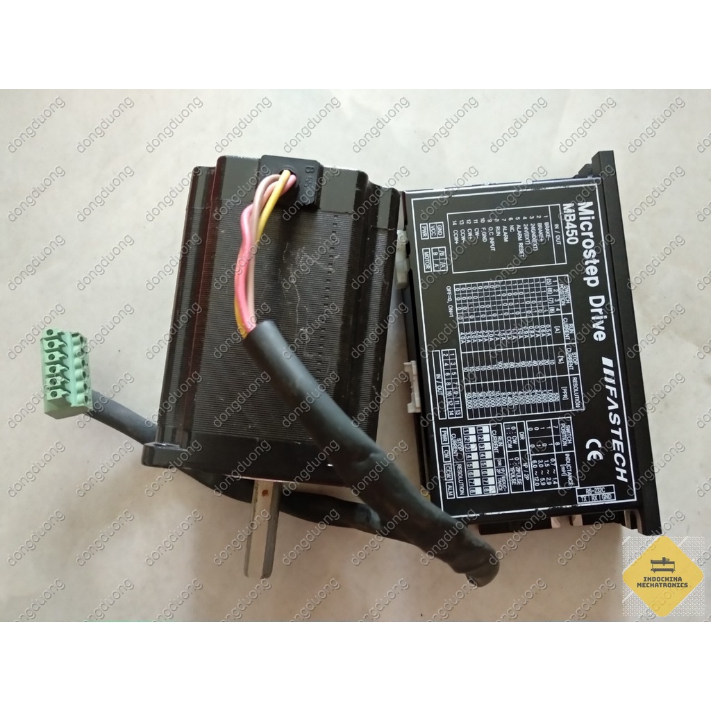 Điều khiển FASTECH MB450, Microstep Drive cùng động cơ Shinano Kenshi ST, hàng tháo máy.
