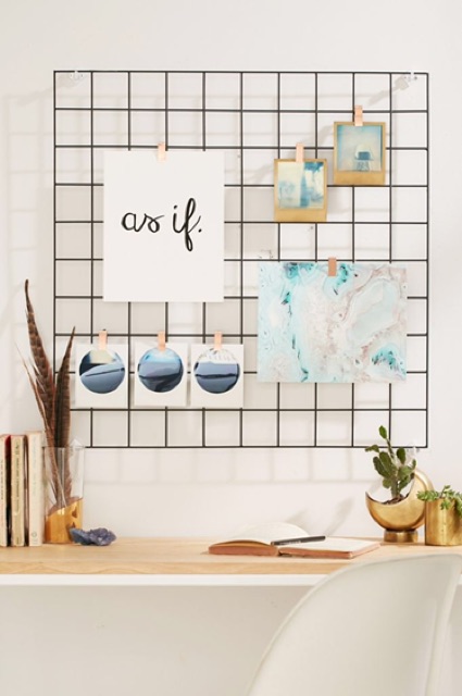 Khung lưới trang trí / Wall Grid / Khung sắt Decor Hà Nội