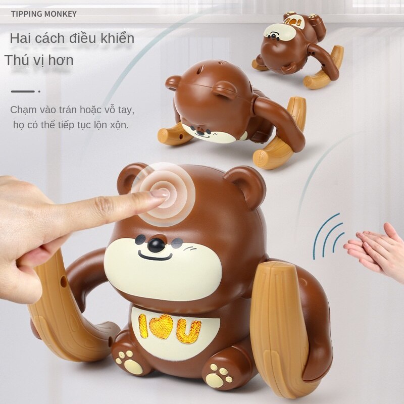 Đồ chơi hình động vật hoạt hình BORAMMY Was677 có âm thanh điều khiển bằng giọng nói