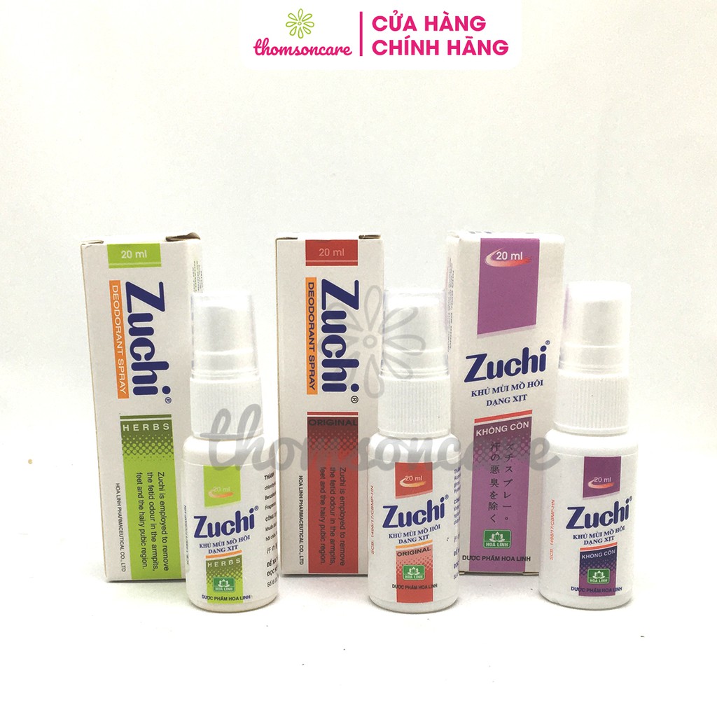 Zuchi khử mùi hôi nách từ thảo dược - xịt khử mùi cơ thể | BigBuy360 - bigbuy360.vn