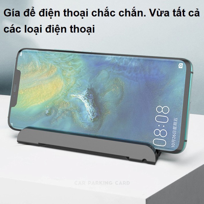 Sản Phẩm Bảng số kiêm giá đỡ điện thoại trên taplo ô tô, xe hơi số phản quang BSDT-Z1