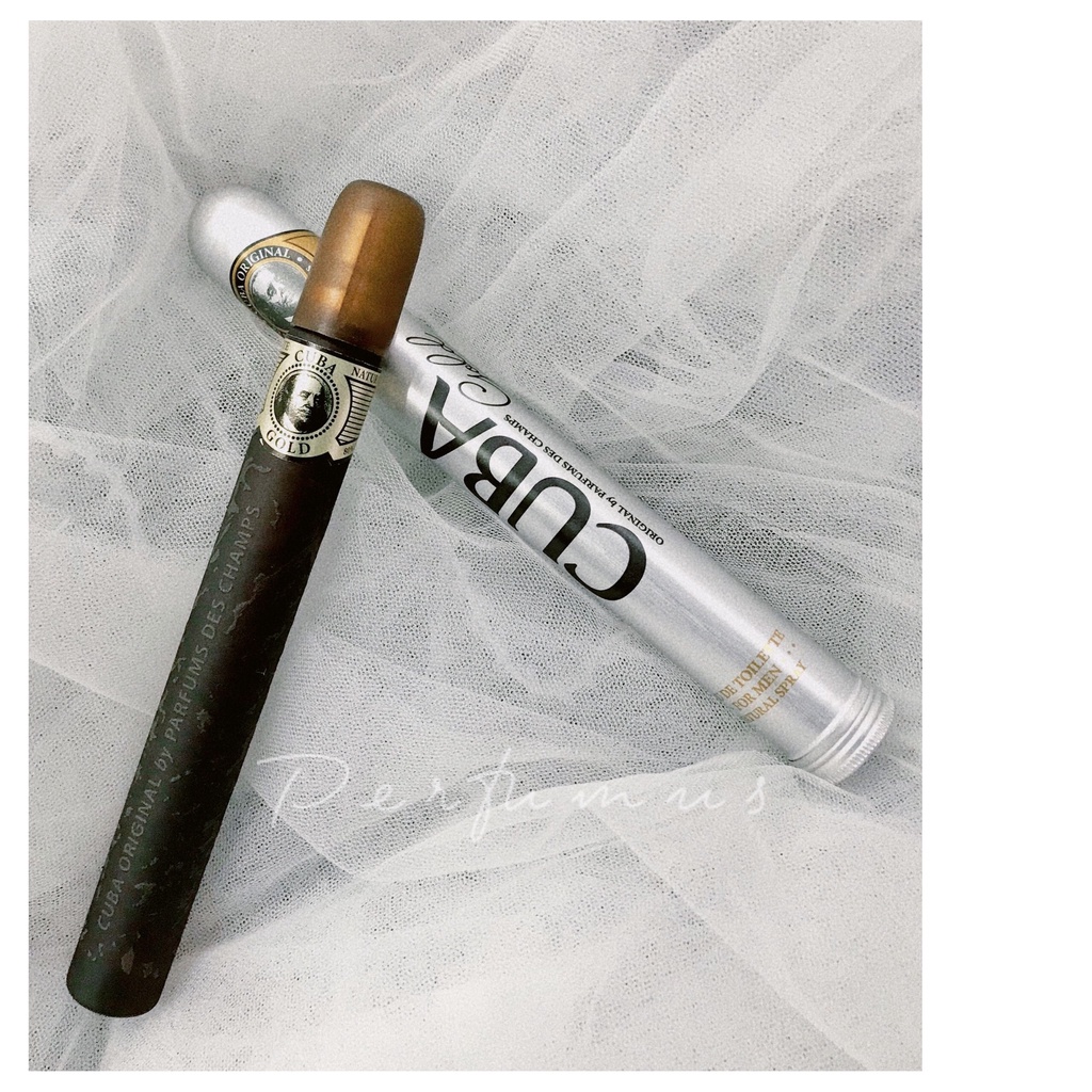 Nước hoa nam Cuba GOLD chính hãng Pháp 35ml - Mùi gỗ lôi cuốn,quyến rũ,thơm lâu