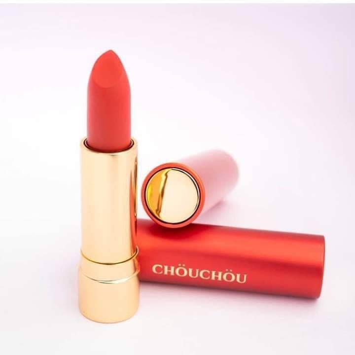 Son thỏi Chou Chou vỏ đỏ Signature Premier Matt Rouge Red Limited Edition - Từ Hảo