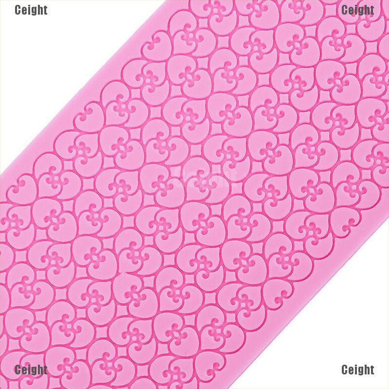 Khuôn Silicone Tạo Hình Ren Trang Trí Bánh Kem