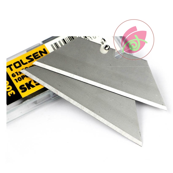 Lưỡi dao rọc giấy TOLSEN 30010 kích thước 61*19mm dùng cho dao tolsen 30007 30008 30019