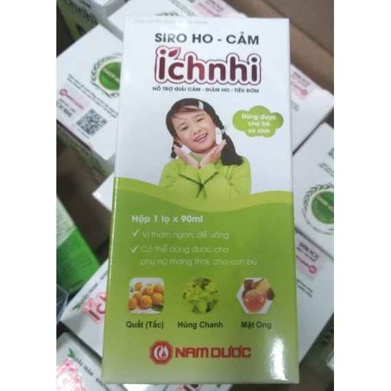 ✅ SIRO HO CẢM CÚM ÍCH NHI 90ML