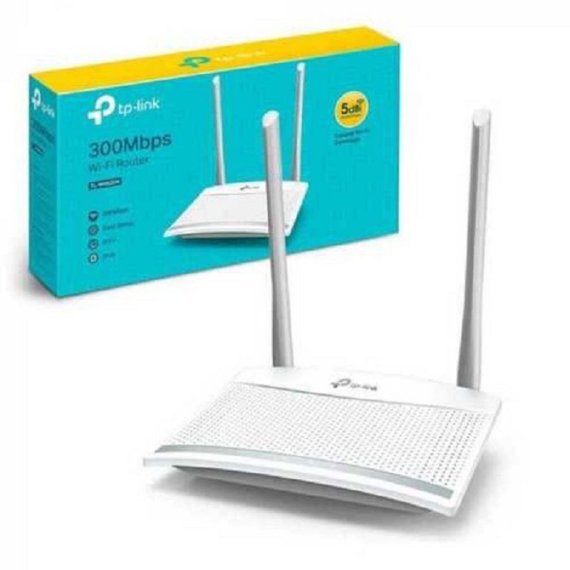 Bộ Phát Wifi 2 Râu TPLink 820N - Router Wi-Fi Chuẩn N Tốc Độ 300Mbps - Hàng Chính Hãng bảo hành đổi mới trong 24 tháng | WebRaoVat - webraovat.net.vn