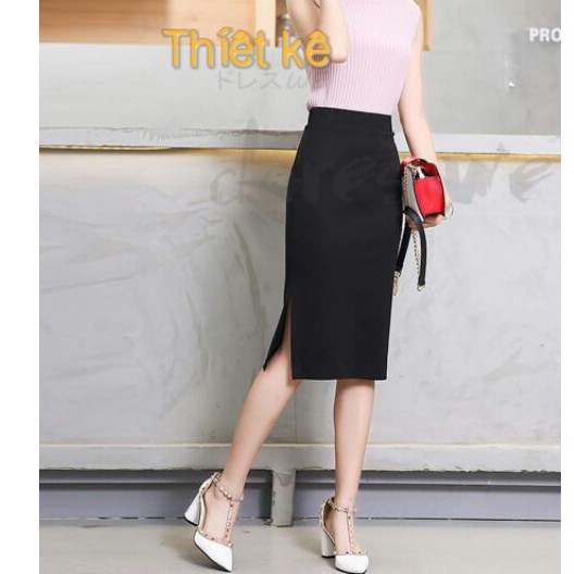 CHÂN VÁY BÚT CHÌ 🌹 HÀNG THIẾT KẾ 🌹CHẤT LIỆU VẢI NHẬP CO GIÃN TỐT MS04 Vannhshop. | BigBuy360 - bigbuy360.vn