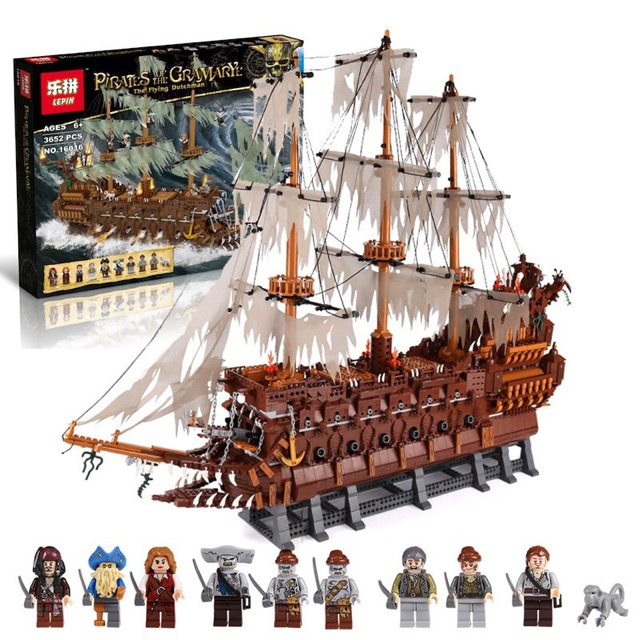 Đồ Chơi Lắp Ghép X 19073 Thuyền Người Hà Lan Bay 3652 Mảnh