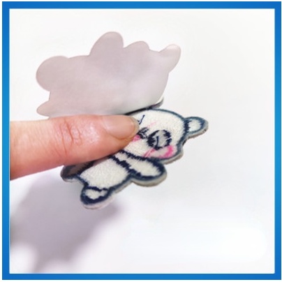 Sticker ủi thêu hình nhân vật hoạt hình dễ thương