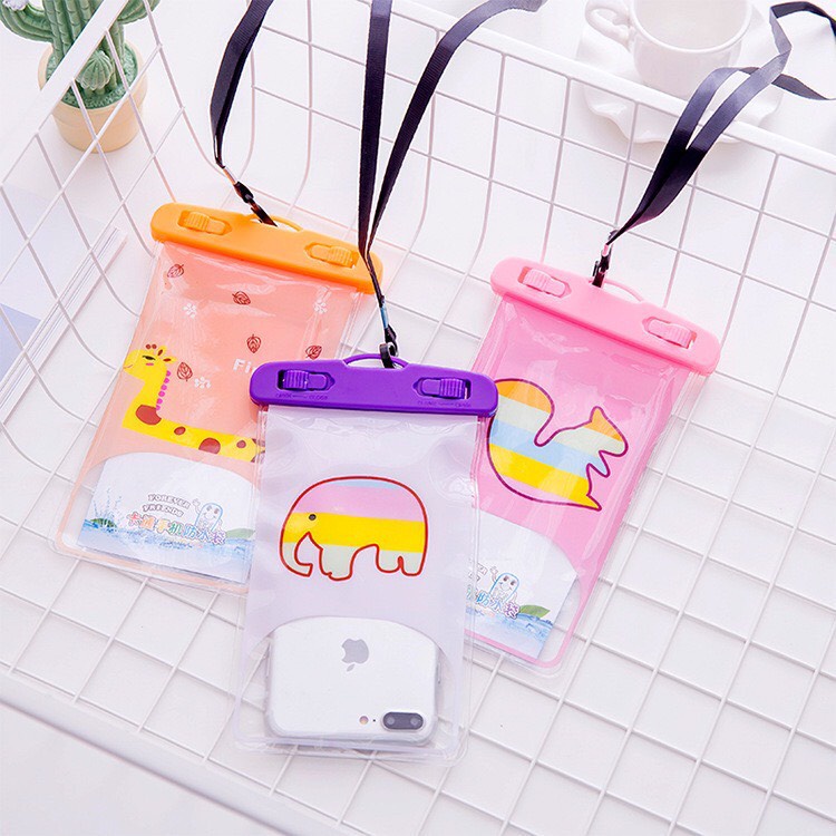 Túi đựng điện thoại chống nước đi mưa, đi biển siêu dễ thương 88066 KOREA STORE88