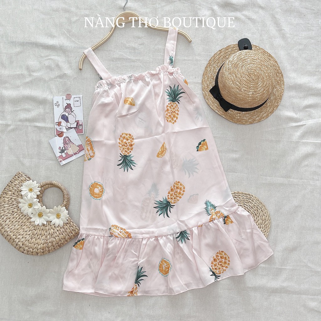 Đầm ngủ satin (ảnh chụp thật tại shop) 1860 | BigBuy360 - bigbuy360.vn