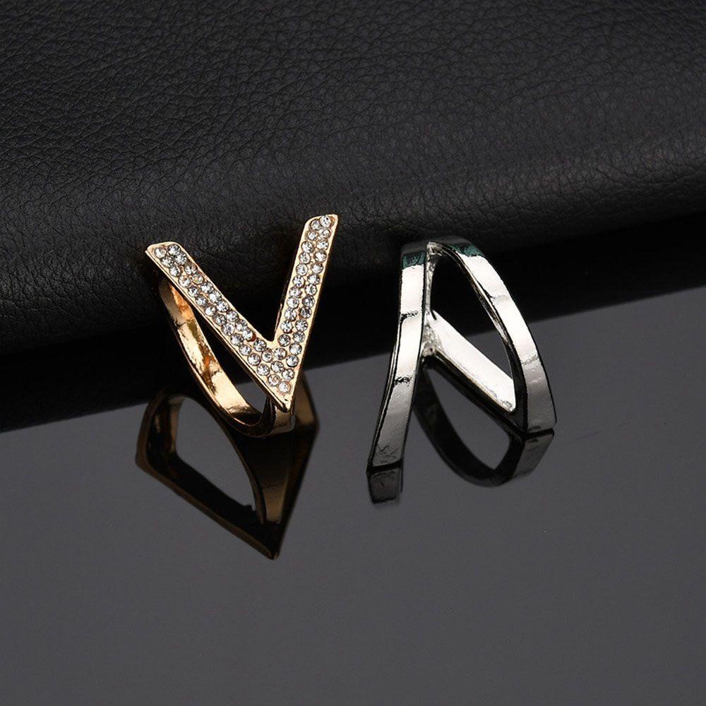 Trâm Cài Khăn Choàng Hình Chữ V Có Đính Đá Cho Nữ