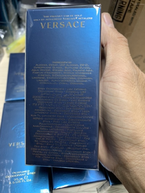 Lăn khử mùi Versace Eros Perfumed Deodorant Stick 75ml 740023