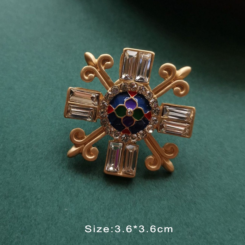 Ghim Cài Áo Đính Ngọc Trai Phong Cách Vintage