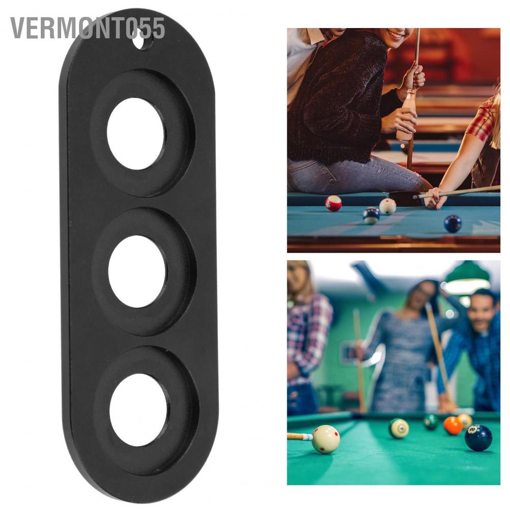 Có thể bán buôn Bảng quảng cáo Cue Khớp bảo vệ Kẹp lưu trữ Bàn bi-a Dính 3 lỗ Giá đỡ Vermont055 Hàng giao ngay